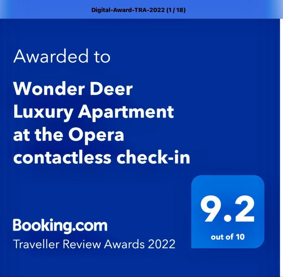 Wonder Deer Luxury Apartment At The Opera Self Check-In Budapest Ngoại thất bức ảnh